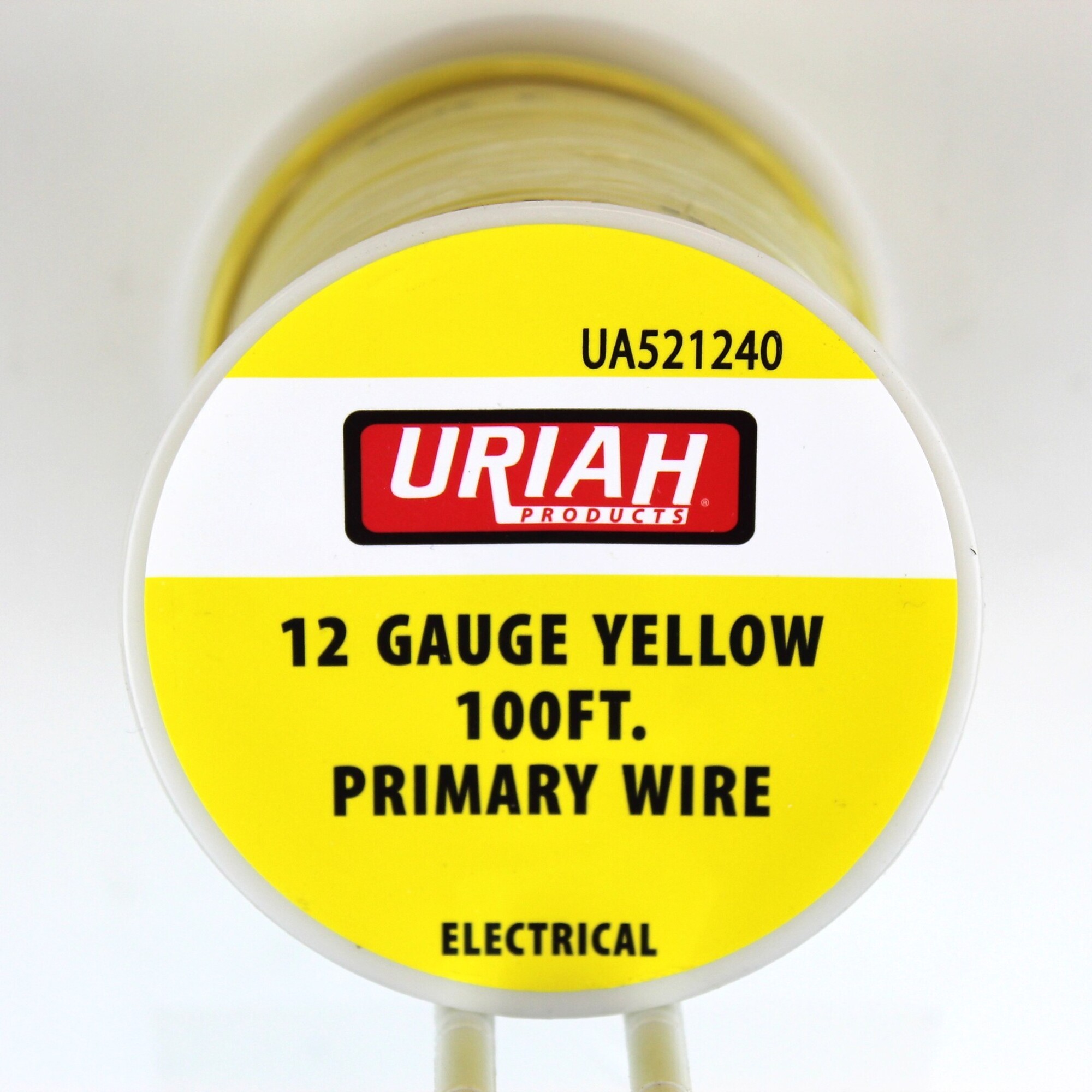 Uriah Products Stranded Wire — 12 AWG, 100ft., Yellow, Model# UA521240